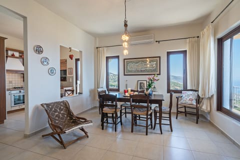 1st Apartment with 2 bedrooms on the main building, top floor with Sea Views