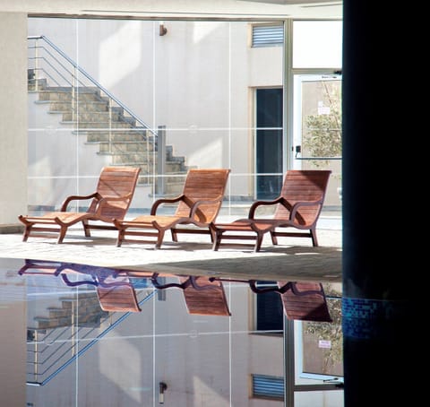 Indoor pool, outdoor pool