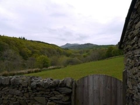 Valley view from cottage