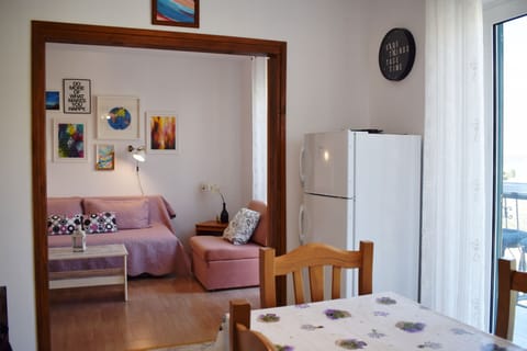 When there are two people staying the second room works as a living room