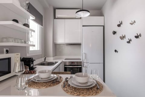 Allure 1 Bedroom Apartment | Private kitchen | Fridge, oven, stovetop, espresso maker