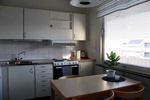 Apartment, Balcony (With Kitchen) | Private kitchen | Full-size fridge, microwave, oven, stovetop