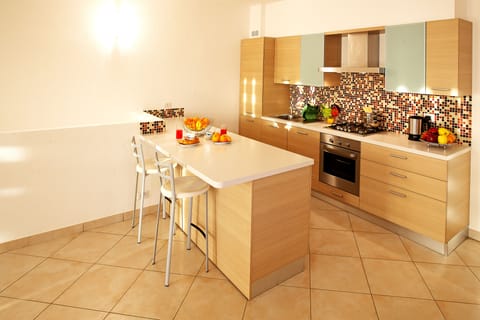 Kitchen with all mod cons