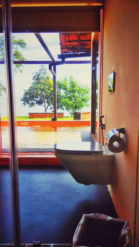 Villa, Private Pool, Lake View | Bathroom | Shower, rainfall showerhead, free toiletries, hair dryer