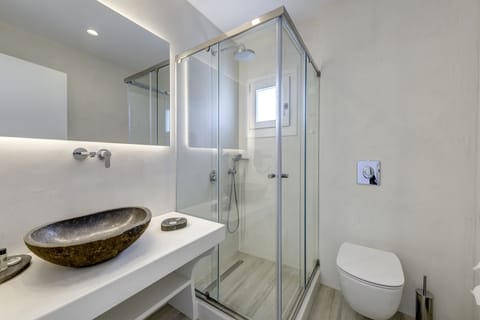 Deluxe Double or Twin Room | Bathroom | Shower, hair dryer, towels, soap