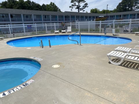 Seasonal outdoor pool, open 10 AM to 8 PM, sun loungers