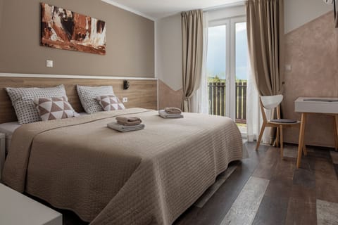 Superior Double Room (Villa Dora) | Pillowtop beds, desk, laptop workspace, blackout drapes