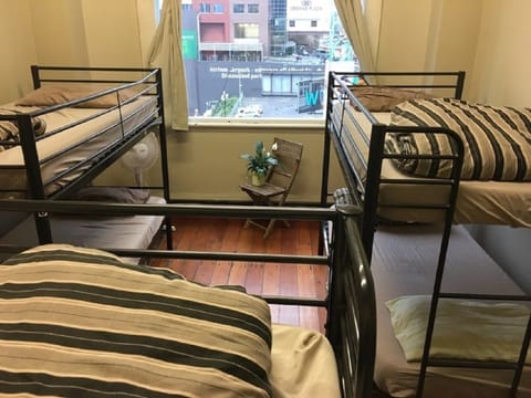 Standard Shared Dormitory, Mixed Dorm, City View | Premium bedding, iron/ironing board, free WiFi, bed sheets