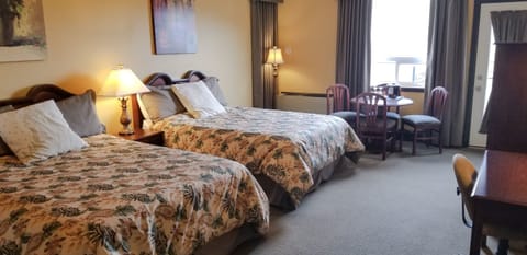 Deluxe Room, 2 Queen Beds | Blackout drapes, iron/ironing board, free WiFi