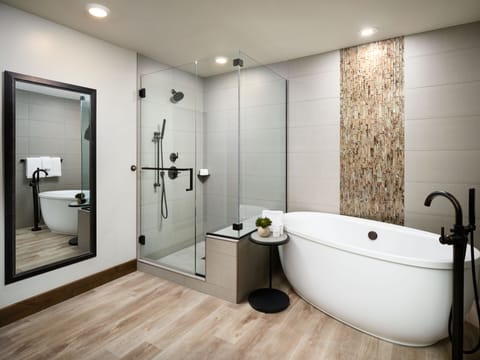 Villa, 2 Bedrooms | Bathroom | Designer toiletries, hair dryer, towels, soap