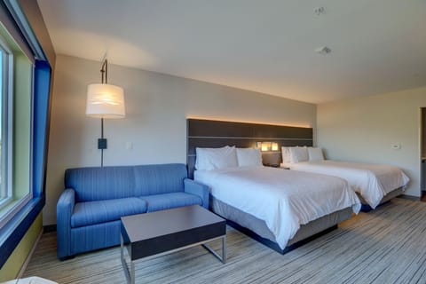 Suite, 2 Queen Beds | Premium bedding, desk, laptop workspace, blackout drapes