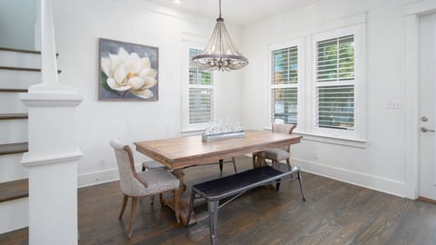 Open Concept Living and Dining Area