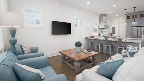 Open Concept Living and Dining Area