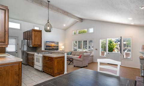 Kitchen & Living Room