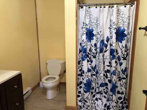 Cottage | Bathroom | Shower, free toiletries, hair dryer, towels