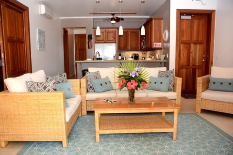 Relax in one of 2 living rooms