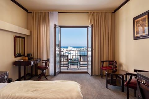 Deluxe Double Room, 1 King Bed, Balcony, Sea View | View from room