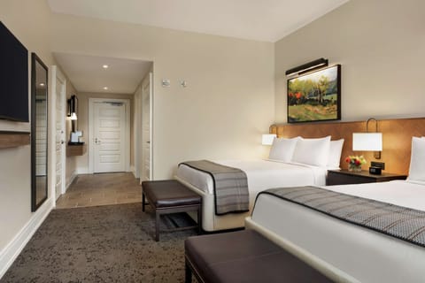 Room, 2 Queen Beds, Accessible | Premium bedding, down comforters, in-room safe, laptop workspace