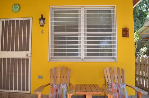 Studio bungalow located at back of the property