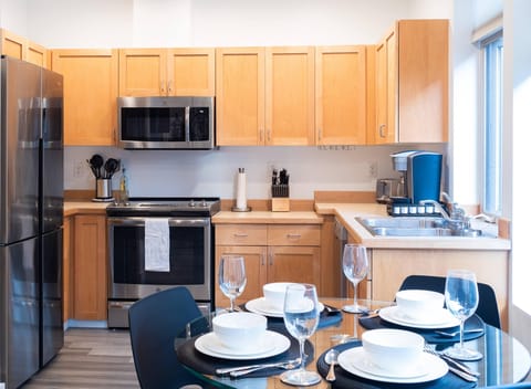 Dining area for four