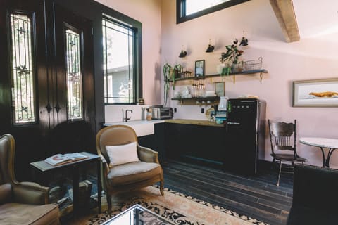 LivingRoom open to kitchentte 10ft doors leading to the private patio and garden