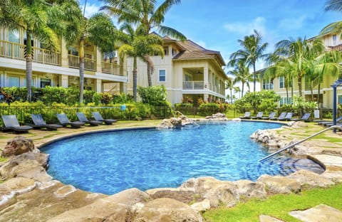 Enjoy a cocktail next to the resort style pool.