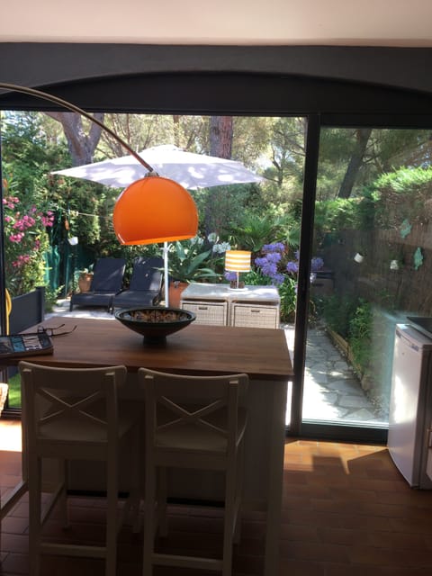 Kitchen  looking into garden