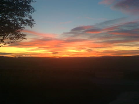 A typical Scottish Borders sunset