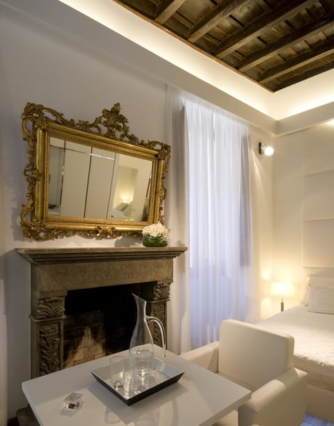 Superior Suite, 1 Queen Bed with Sofa bed | Living area | LED TV