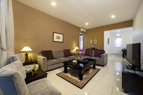 Family Suite, 2 Bedrooms | In-room safe, desk, soundproofing, iron/ironing board