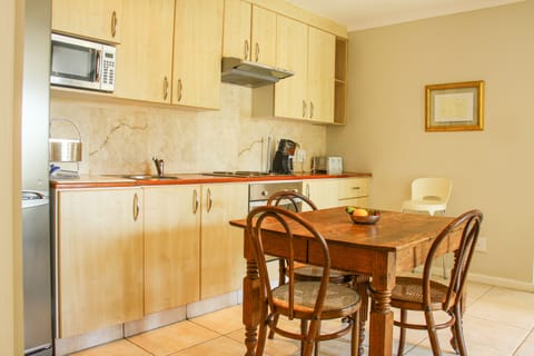 Cottage, 2 Bedrooms (Garden) | Private kitchen | Mini-fridge, coffee/tea maker, electric kettle