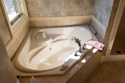 Dyas Suite (Rm#2) | Bathroom | Free toiletries, hair dryer, towels