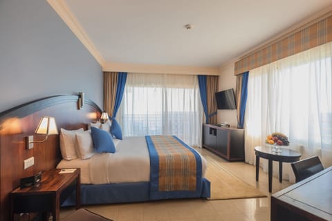 Panoramic Room, Sea View | Memory foam beds, minibar, in-room safe, desk