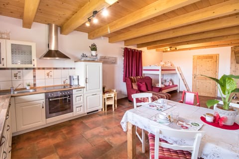 Apartment, 1 Bedroom, Terrace (Appartment Simssee) | Private kitchen | Electric kettle, cookware/dishes/utensils