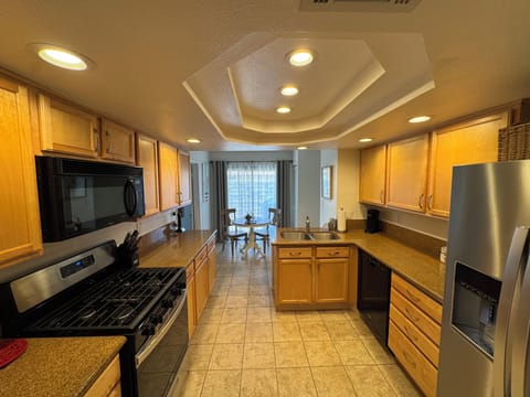 spacious kitchen