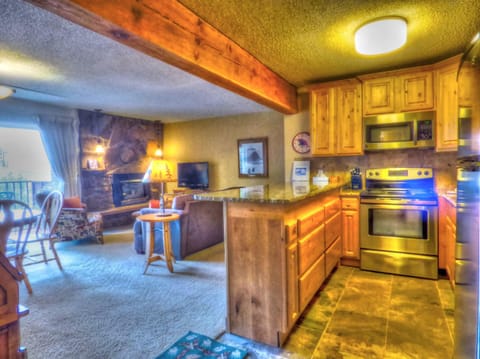 Condo | Private kitchen | Fridge, microwave, stovetop, dishwasher