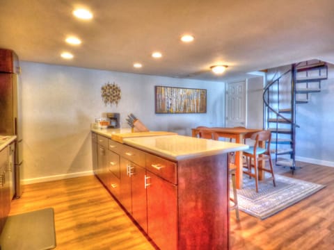 Condo | Private kitchen | Fridge, microwave, stovetop, dishwasher