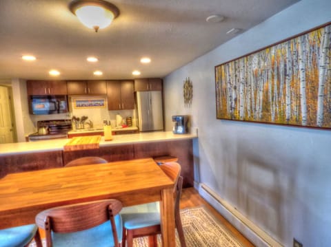 Condo | Private kitchen | Fridge, microwave, stovetop, dishwasher