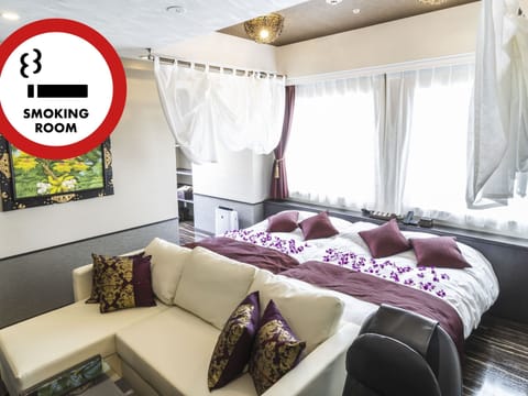 Villa type (with private open-air bath) Smoking | Blackout drapes, soundproofing, free WiFi, bed sheets