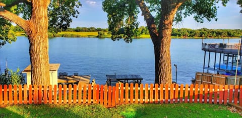 View of Lake LBJ from the house!