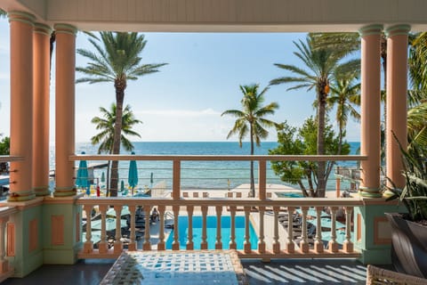 Mansion Room #201 - Ocean View with private balcony - Adults Only | Terrace/patio