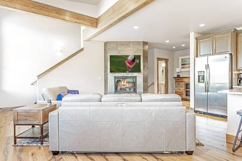 Large Screen TV In Family Room