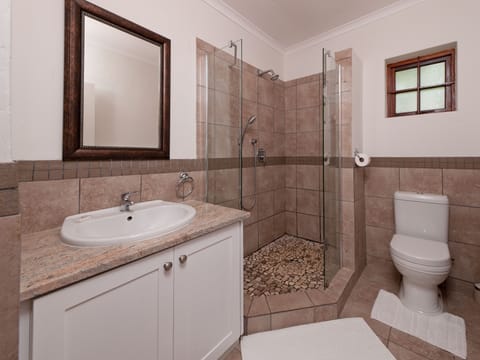 Cottage, 2 Bedrooms (Pinotage) | Bathroom | Free toiletries, hair dryer, towels