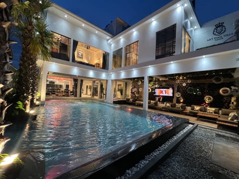 Grand Eight-Bedroom Villa with Private Pool and Jacuzzi | Terrace/patio