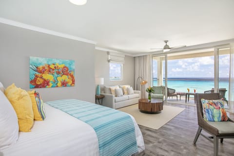 Luxury Room, Balcony, Oceanfront | Premium bedding, pillowtop beds, free minibar, in-room safe