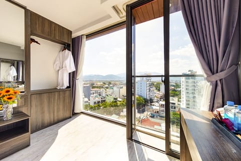 Deluxe Triple Room, City View | View from room