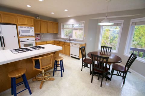 Kitchen and eating nook