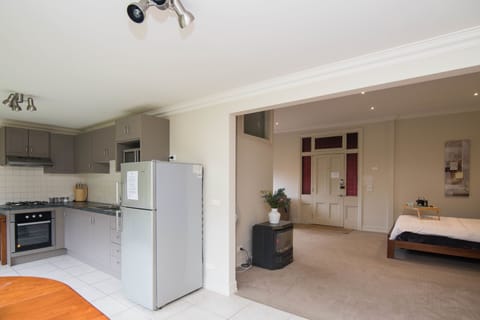 Standard Studio, Kitchen (Manna Gum) | Private kitchen | Full-size fridge, microwave, coffee/tea maker