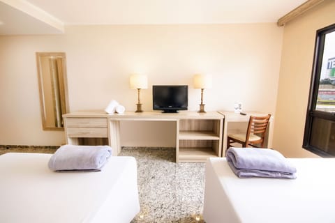 Standard Room, 2 Double Beds | Minibar, in-room safe, desk, free WiFi