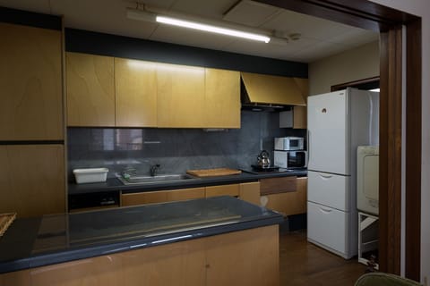 Apartment | Private kitchen | Fridge, microwave, stovetop, coffee/tea maker